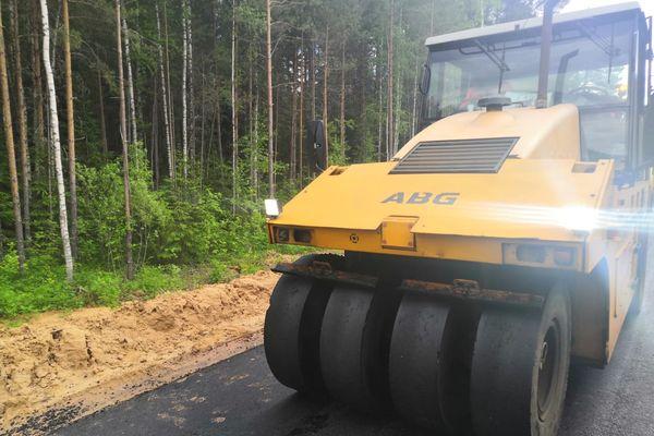 Ремонт дороги от Краснобаковского до Воскресенского района завершат в июне 