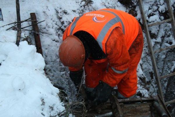 Очередной прорыв трубопровода произошёл в Нижнем Новгороде 9 февраля 2021