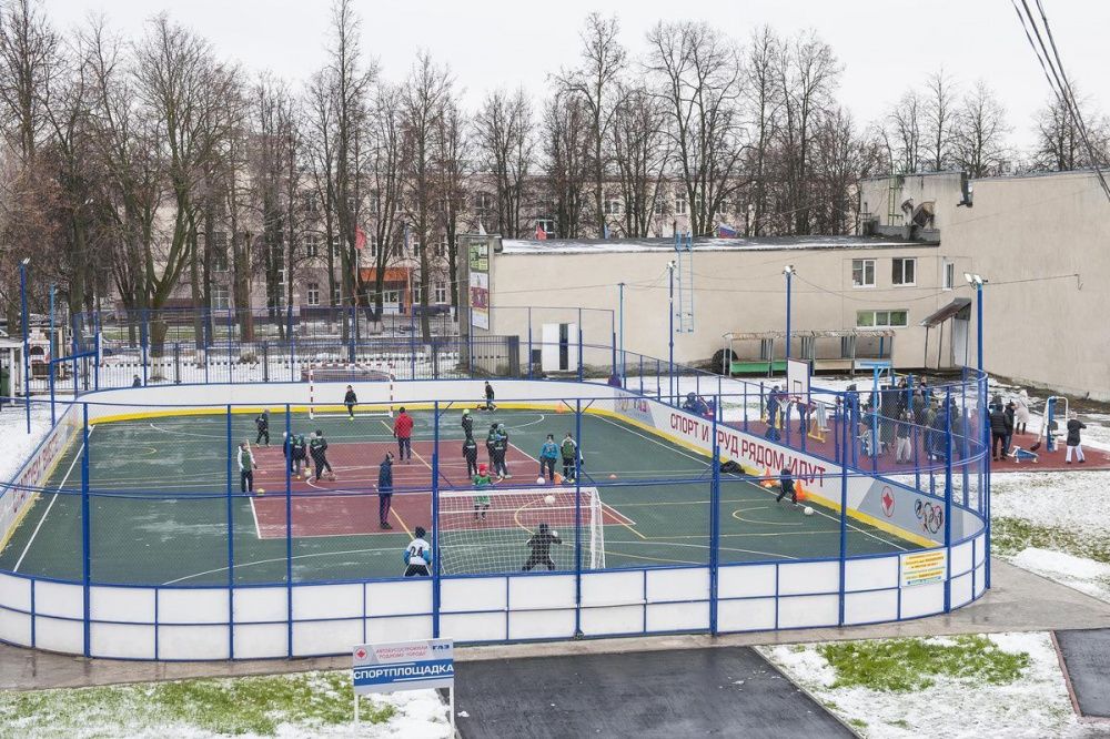 Фото Группа «ГАЗ» профинансировала строительство спортивных площадок в Павлово - Новости Живем в Нижнем