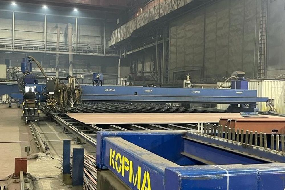 Сухогрузный теплоход начали строить на заводе «Красное Сормово» в Нижнем Новгороде