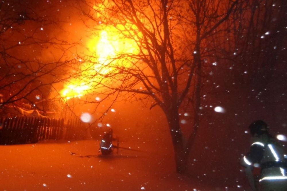 91-летняя женщина погибла при пожаре дома в деревне Горелово Нижегородской области