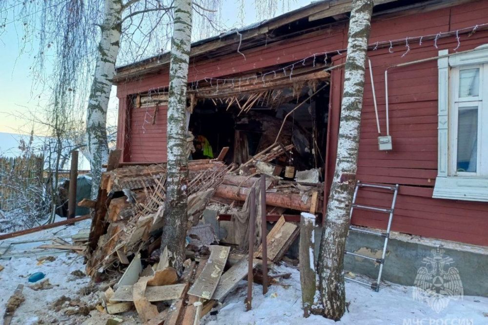 Многоквартирный дом пострадал в Выксе из-за взрыва газа 8 января