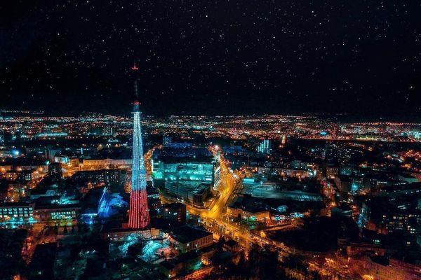 Фото Праздничную подсветку включат на телебашне в Нижнем Новгороде 1 июня - Новости Живем в Нижнем