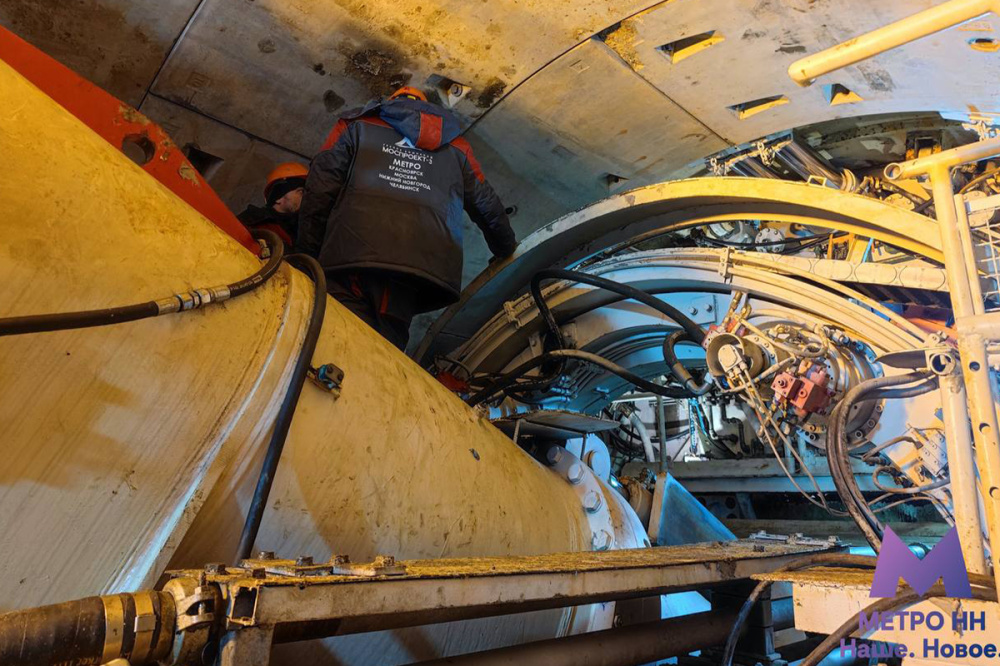 Фото Два новых тоннелепроходческих щита доставили в Нижегородскую область - Новости Живем в Нижнем