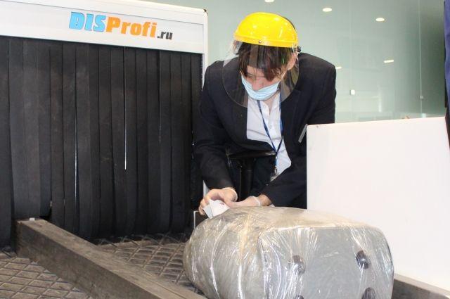 Фото Кабинки для дезинфекции багажа появились в аэропорту «Стригино» в Нижнем - Новости Живем в Нижнем