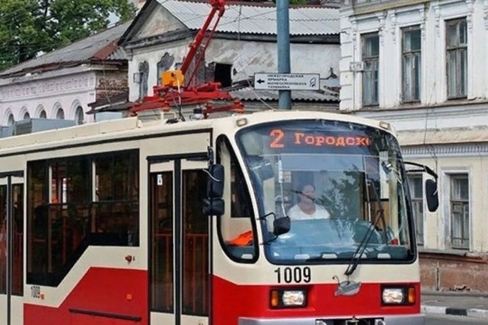 Движение трамваев ограничено на улице Ильинской в Нижнем Новгороде 28 ноября