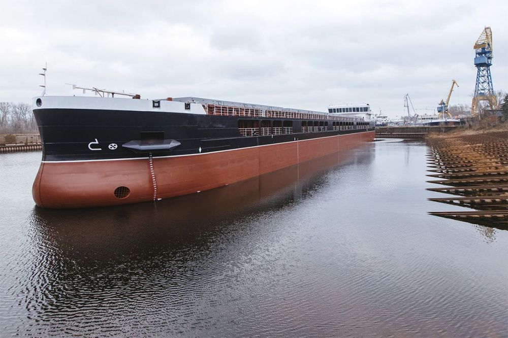 Сухогруз проекта RSD59 спустил на воду нижегородский завод «Красное Сормово»