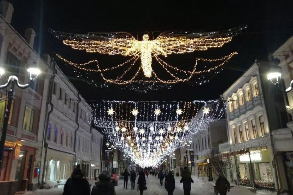 Фото Оформление улиц Нижнего Новгорода к Новому году завершится в декабре - Новости Живем в Нижнем