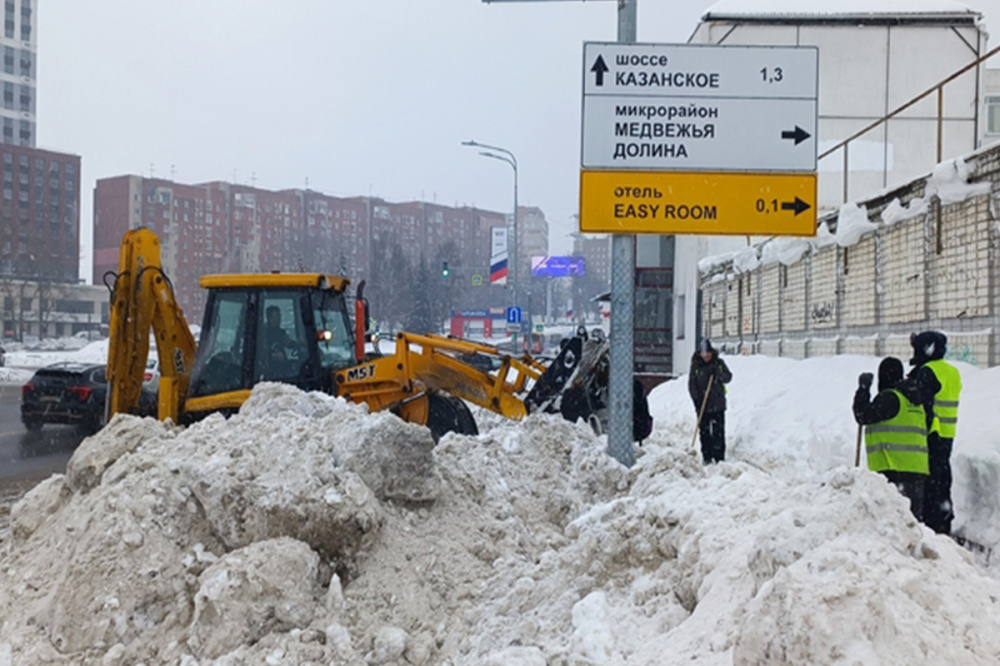 Фото Снег будут убирать на 50 улицах Нижнего Новгорода в ночь на 3 февраля - Новости Живем в Нижнем