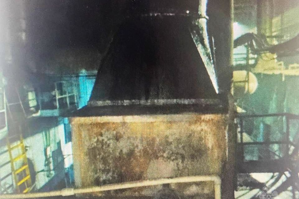  Пожар произошел в покрасочном цехе предприятия в Заволжье