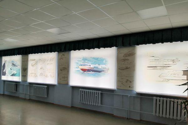 Фото Алексеевский зал обновили в школе №183 Нижнего Новгорода - Новости Живем в Нижнем