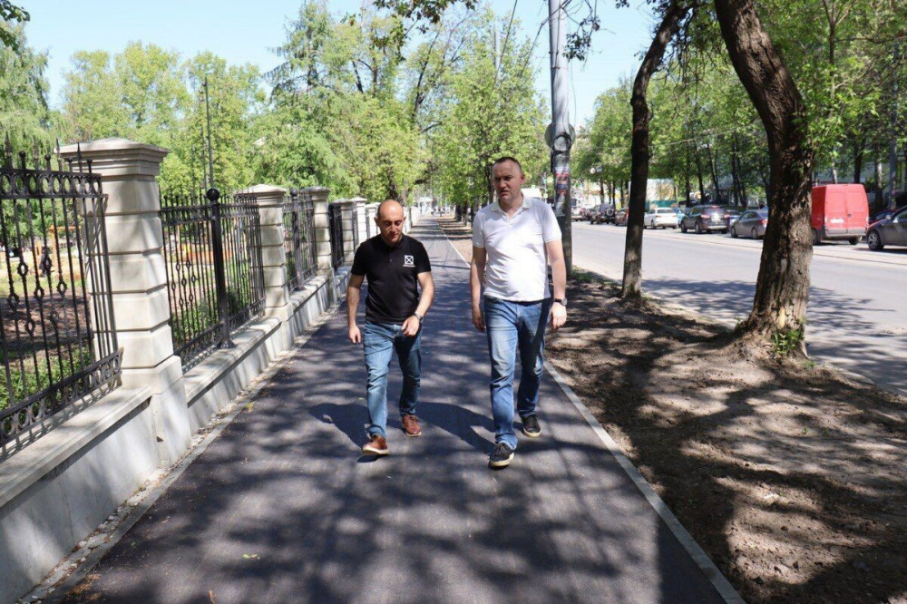 Фото Тротуары на Белинского и у канатной дороги отремонтировали по просьбам граждан - Новости Живем в Нижнем