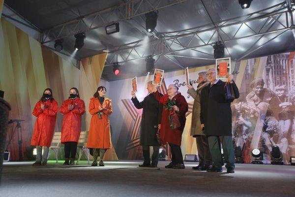 Концерт военных песен прошёл в парке Победы в Нижнем Новгороде 9 мая
