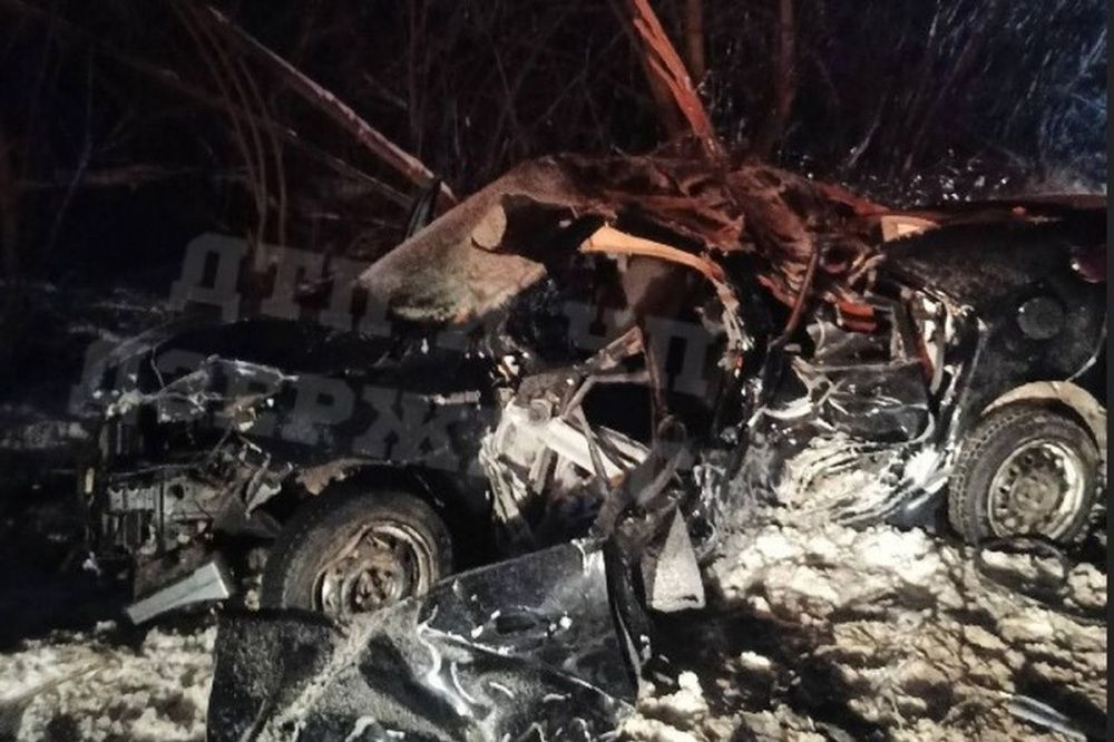 Мужчина и женщина погибли в результате столкновения иномарки с деревом в Дзержинске