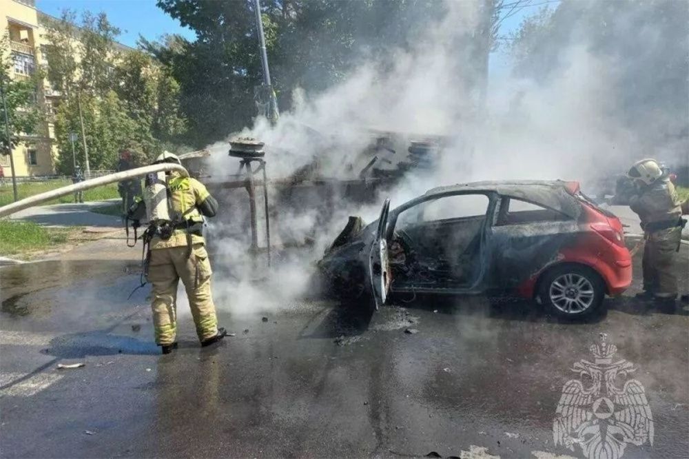 Фото Водитель сгоревшей на Автозаводе «ГАЗели» скончался в больнице - Новости Живем в Нижнем