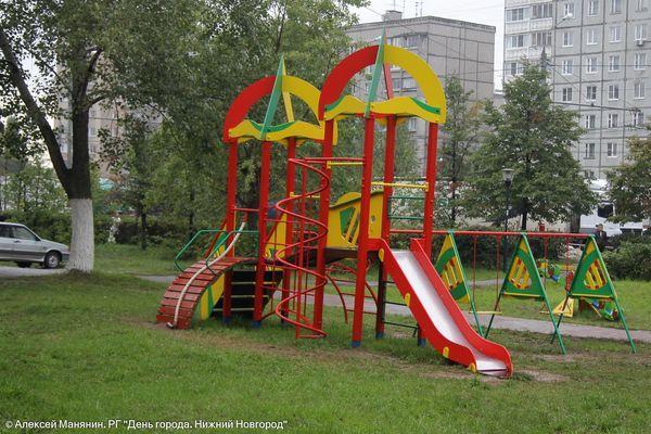 Новые игровые комплексы установят в Нижнем Новгороде к 800-летию