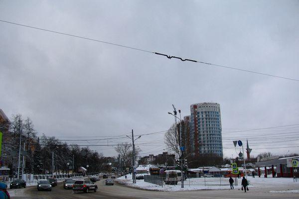 Фото Троллейбусные провода сняли на Казанском шоссе и улице Родионова - Новости Живем в Нижнем