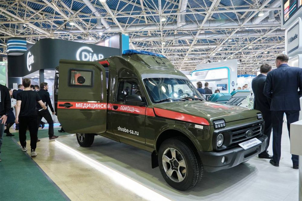 Нижегородские разработчики представили бронированную машину для транспортировки раненых