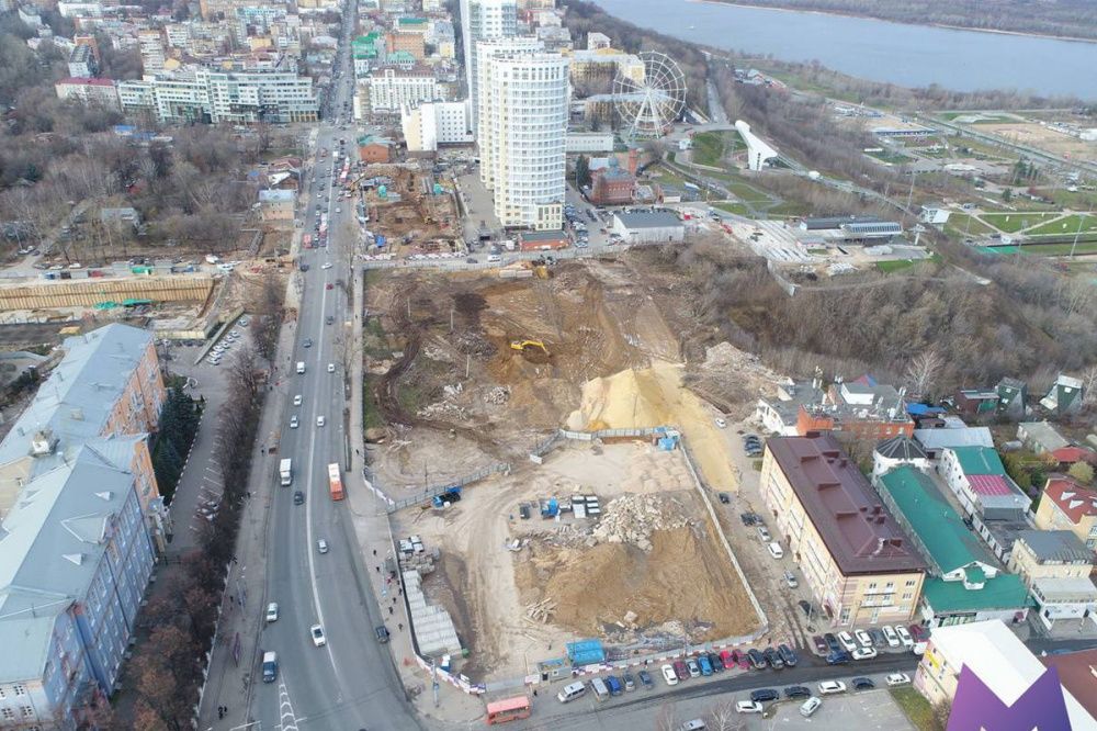 Временная дорога около площади Сенной откроется в Нижнем Новгороде в декабре