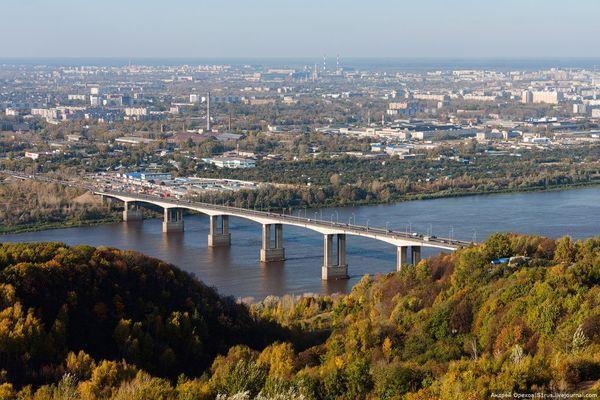 57,1 млн потратят на подсветку Мызинского моста в Нижнем Новгороде
