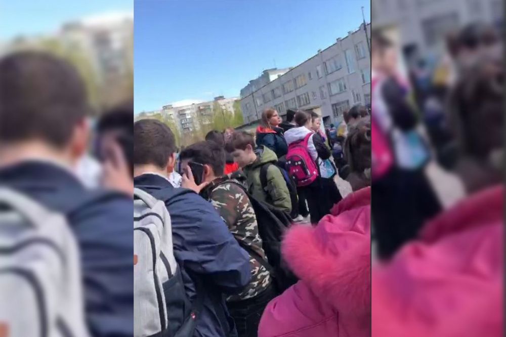 Фото Эвакуация в школе №111 прошла 6 мая в Автозаводском районе Нижнем Новгороде - Новости Живем в Нижнем