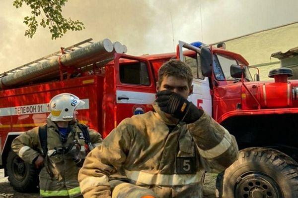 Пожар из заповедника Мордовии частично перекинулся на Нижегородскую область
