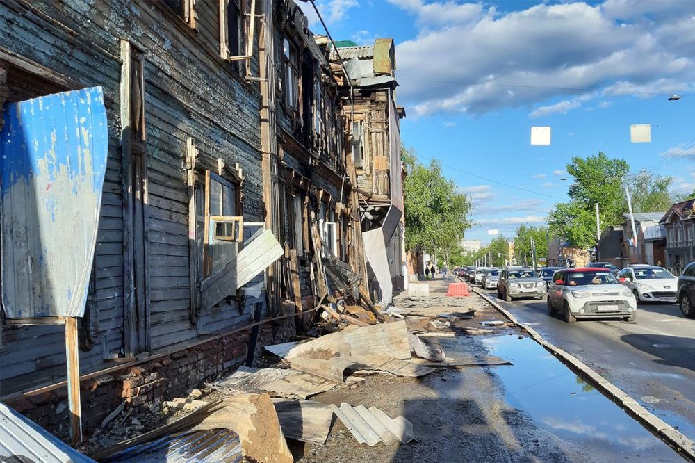 Сгоревший «Дом Чардымова» воссоздадут в Нижнем Новгороде