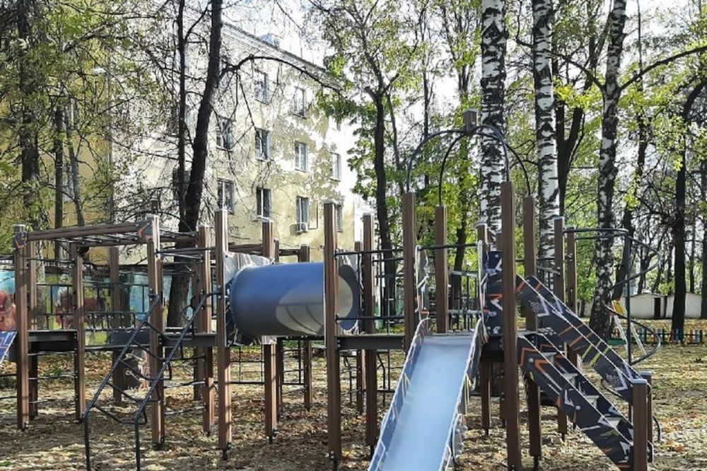 Фото Новый игровой комплекс для детей появился в парке Свердлова в Нижнем Новгороде - Новости Живем в Нижнем