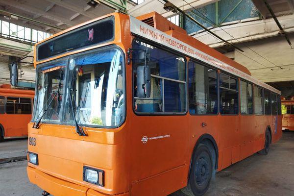 Троллейбусы в Нижегородской области перекрасят в оранжевый цвет