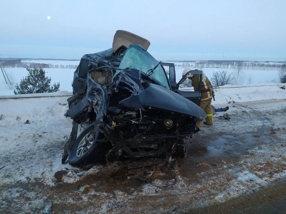 Водитель «Lexus» погиб при столкновении с большегрузом в Нижегородской области