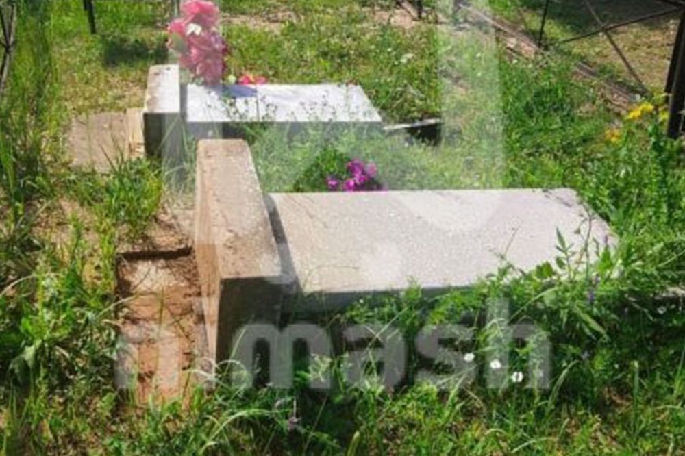 Нижегородский школьник от скуки устроил погром на кладбище в области
