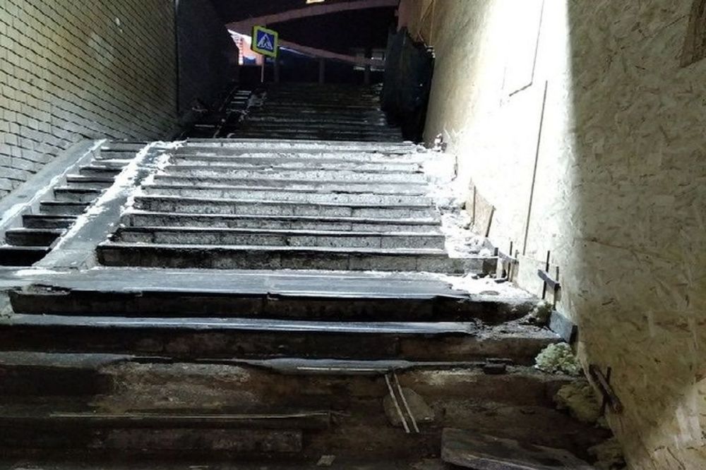 Фото Нижегородцы пожаловались на страшный подземный перехода у Дворца спорта - Новости Живем в Нижнем