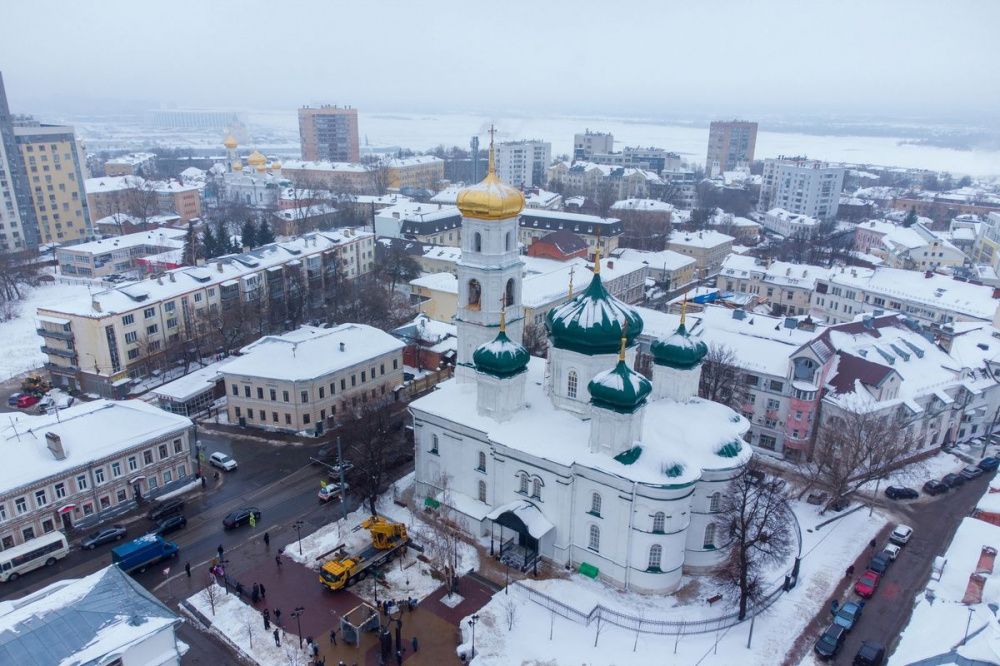 Храм Вознесения освятят после реставрации в центре Нижнего Новгорода 31 декабря