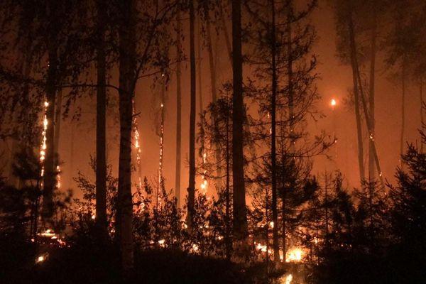 Режим ЧС вновь ввели в Сарове из-за пожаров в Мордовии 