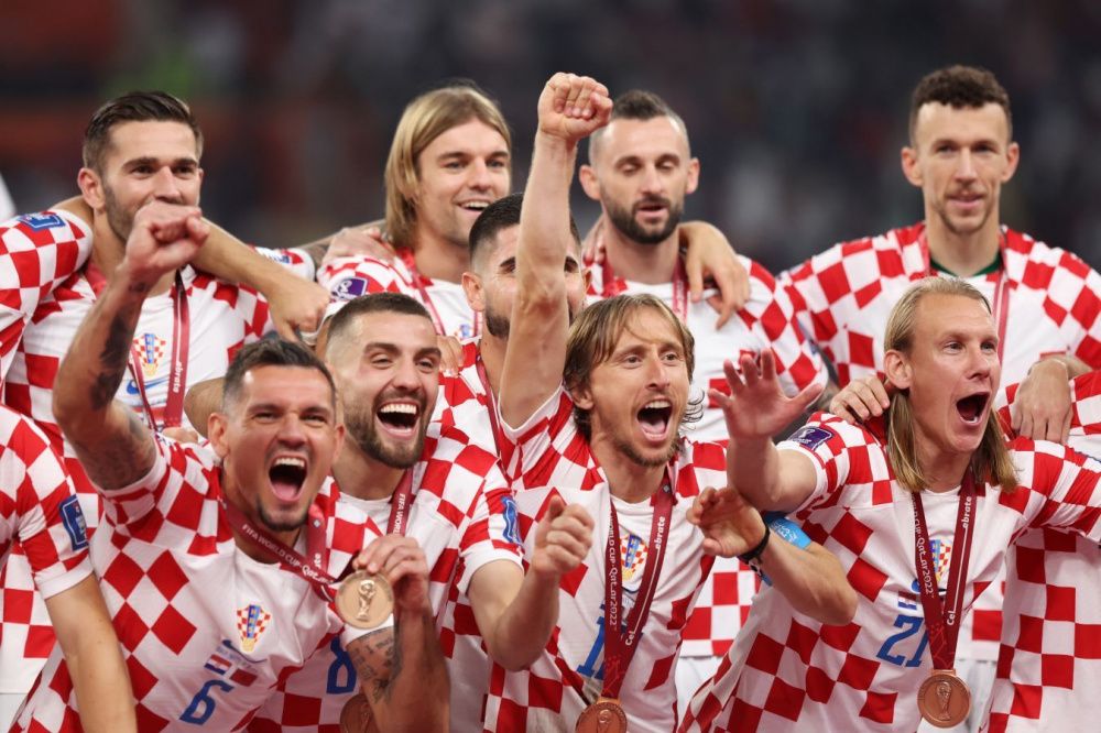 Сборная Хорватии завоевала бронзовые медали ЧМ-2022