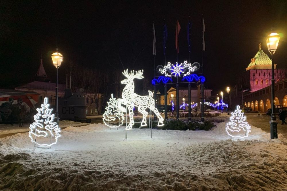 Празднование Нового года в Нижнем Новгороде начнется 10 декабря