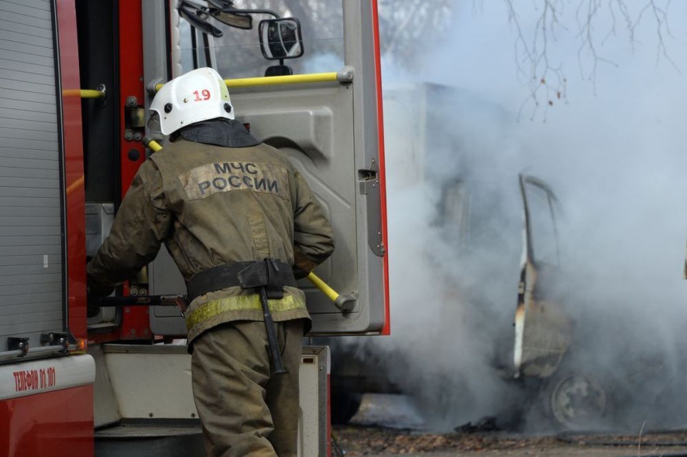 Мужчина погиб на пожаре в жилом доме в Краснобаковском районе
