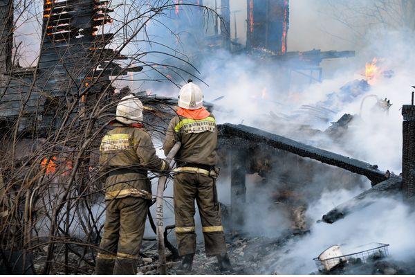 Женщина погибла на пожаре в Балахнинском районе 