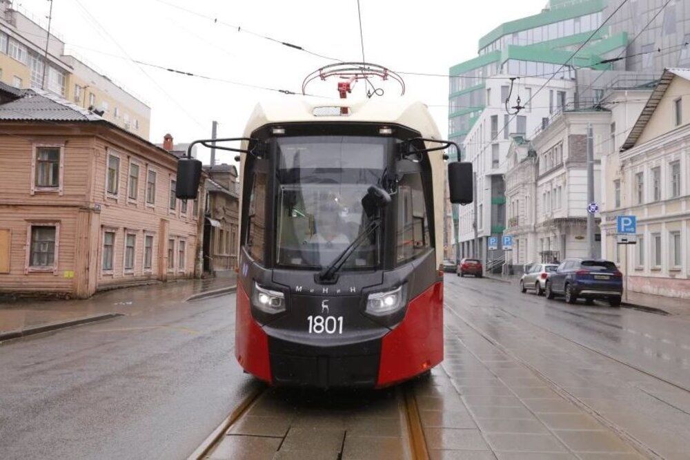 Фото Трехсекционные трамваи «МиНиН» будут перевозить пассажиров на маршрутах №6 и №7 - Новости Живем в Нижнем