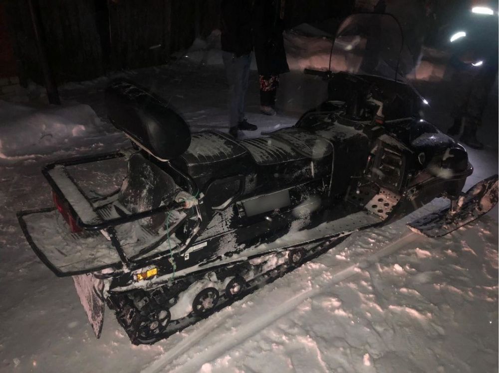 Пьяный водитель снегохода насмерть сбил женщину в Нижегородской области