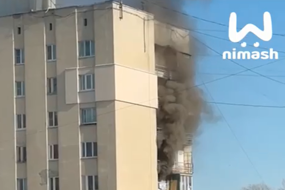 Пожар произошел в квартире дома на улице Народной в Нижнем Новгороде 