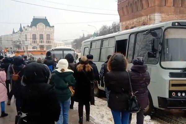 Нижегородских журналистов задержали на Большой Покровской 31 января 2021