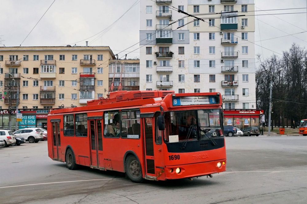 Троллейбусы №9 и 17 временно прекратили движение в Нижнем Новгороде