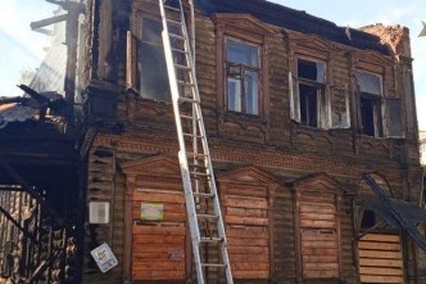 Труп женщины обнаружили в сгоревшем доме в Нижнем Новгороде