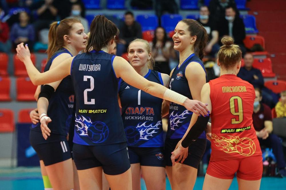 Женский волейбольный клуб «Спарта» сыграет первую игру в чемпионате России в октябре