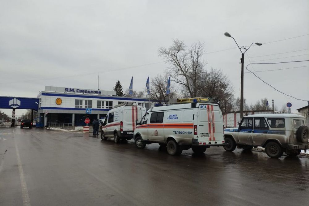 Мэр Дзержинска заявил об отсутствии угрозы для горожан в связи с пожаром на заводе