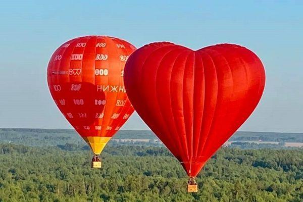 Воздушный шар к 800-летию города запустили в Нижегородской области