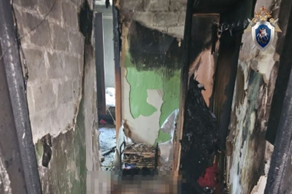 СК проводит проверку из-за гибели мужчины на пожаре в Кулебаках