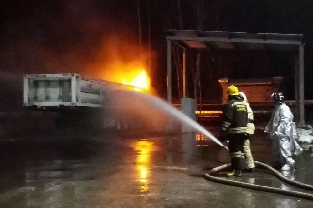 Пожар из-за разгерметизации емкостей с горючим произошел 15 ноября в Дзержинске 