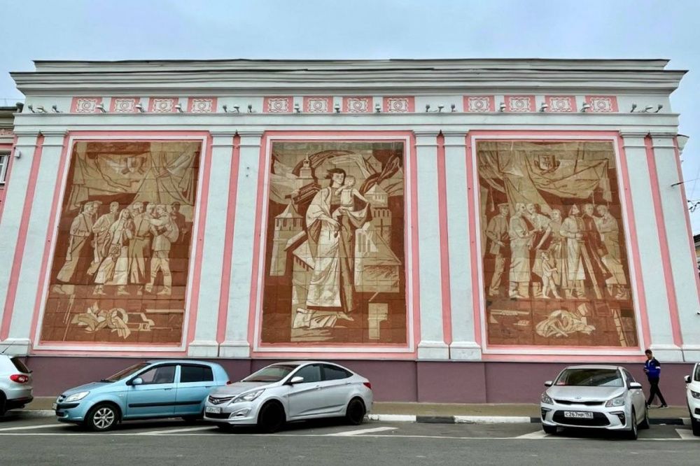 Фото Реставрация панно на улице Рождественской в Нижнем Новгороде начнется в августе - Новости Живем в Нижнем